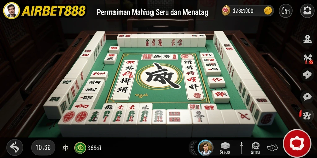 Gameplay Mahjong yang menarik dan interaktif di AIRBET88.