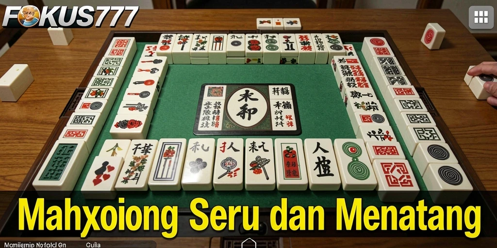 Screenshot FOKUS777 menunjukkan gameplay Mahjong yang menarik.