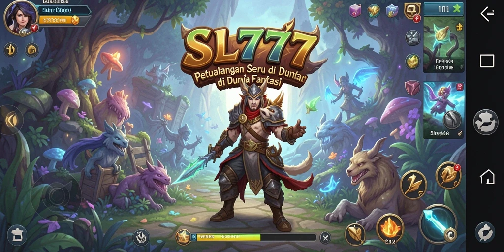 Tampilan gameplay menakjubkan di dunia petualangan SL777.