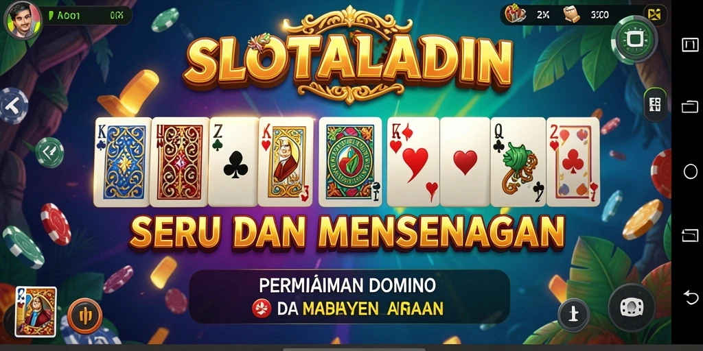 Screenshot gameplay SLOTALADIN yang menarik dan interaktif.