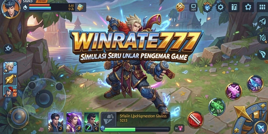 Tangkapan layar gameplay <strong>WINRATE777</strong> menunjukkan pengalaman simulasi yang mendalam.